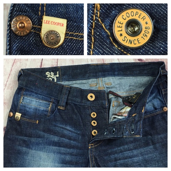 lee cooper selvedge jeans